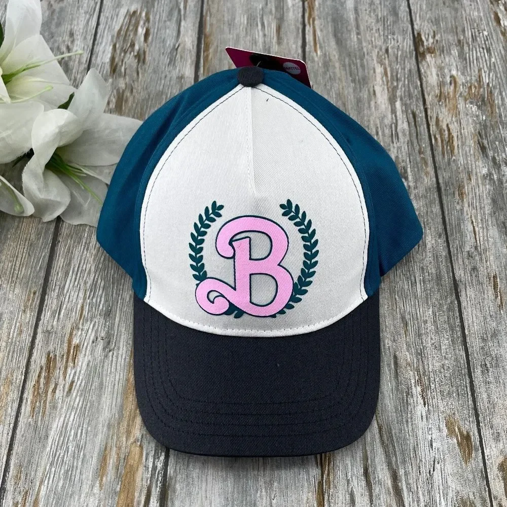 Girls Barbie 75th Anniversary Baseball Hat, One Size Fits Most